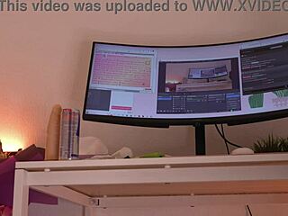 After the anal plug, she sits on his face with her wet big ass