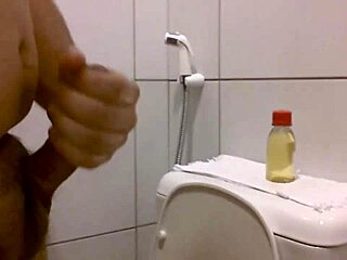 oiled handjob leads to cumshot in amateur video