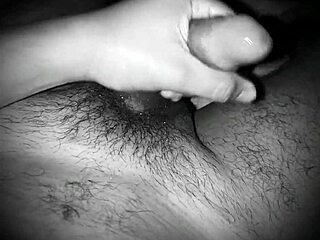 First Time Masturbating with Slick Lubricant Feels Wild