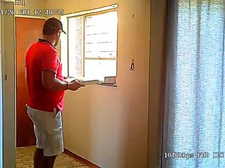 Caméra espion surprend une femme salope qui trompe, trahison choc