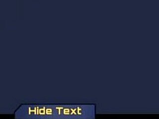 Cute goth girl fucks in hentai game