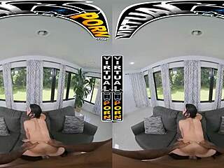 Kylie Rocket takes big black cock pov in virtual porn!