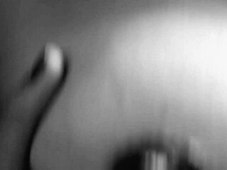 Latina girlfriend receives cum on tits and swallows