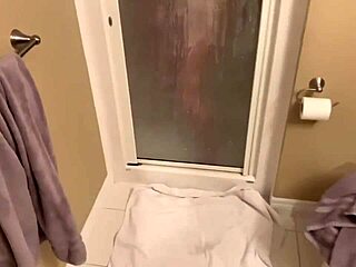 Huge Slut Gets Massive Cumshot On Wet Pussy After Shower Fuck