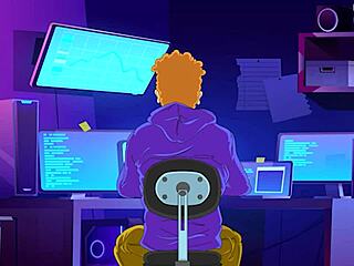 lets play cybersex 2077 with big tits and ass fucking