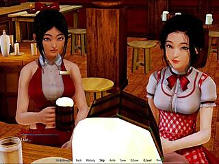 Harem hotel 174 with anime hentai game in hotel setting.