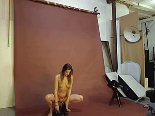 melena maria rya backstage nude shooting
