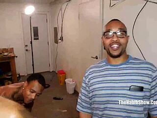 18yr teen 18+ blasian experiences first gangbang with black dicks