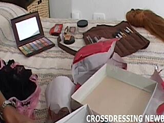 Loving crossdressing as sissy slut