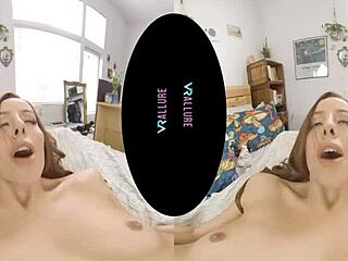 Vrallure Vanna boldly masturbates in POV reality scene