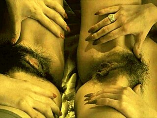 vintage lesbian lovers getting cozy in retro style 😊