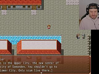 Ta neocenzurirani hentai prikazuje velike joške in ogromne kurce v anime slogu