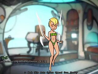 Once a porn time - Tinkerbell's wild hentai memories unfold