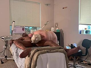 yo, check this orgasm coach Cardher with Leila Jane mastering big interracial action!