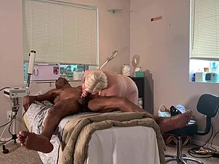 yo, check this orgasm coach Cardher with Leila Jane mastering big interracial action!