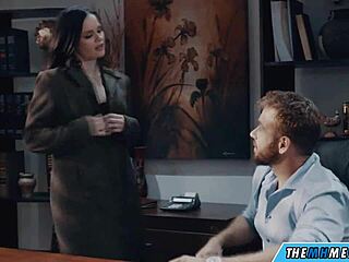 Horny College Girl In Lingerie Rides Monster Cock Sensually