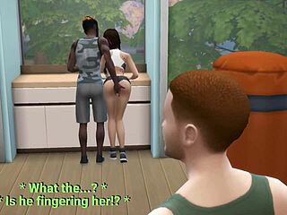 OMG, sleduju, jak moji ženu šukají v posilovně, zatímco jen stojím tam! 😳