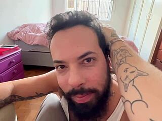 bearded man sucking 41 cocks in full video, 24th 25th and 26th blowjobs