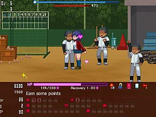 feeling excited in the hentai game where the manager serves everyone at okeyutei part 1