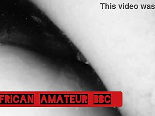 African armature BBC dick in missionary position!