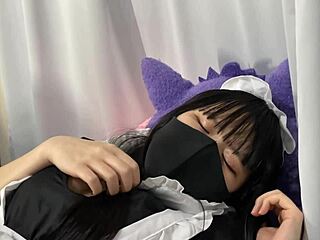 【個人撮影】【ポルチオ開発1日目】腹パンイキ！？ポルチオ開発で足の震えが止まらないドm女子大生【えすのあ】