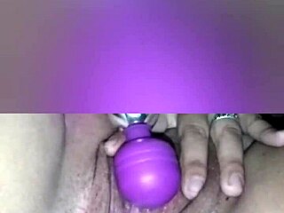 Girl Intensely Fucks Herself With Dildo, Squirting During Masturbation Massage