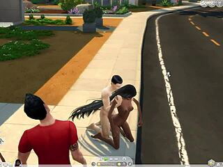 Dive into this Sims 4 shemale sex compilation with futanari. 😈