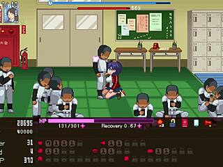 feeling excited in the hentai game where the manager serves everyone at okeyutei part 1