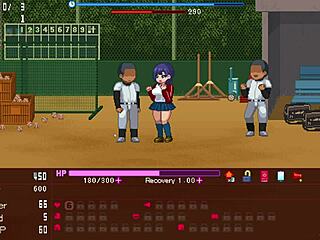 feeling excited in the hentai game where the manager serves everyone at okeyutei part 1