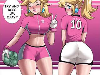 why does princess peach look so bimbo in this hentai?