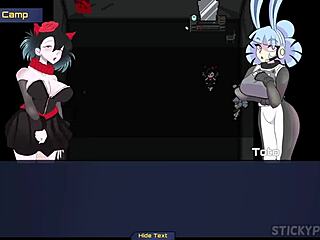 Watch the goth babe get her pussy wrecked in hentai?