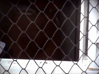 Intriguing spy cam footage in the bath