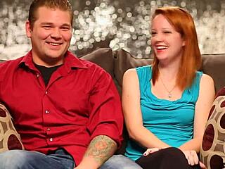 Redhead couple plans a wild threesome to heat things up