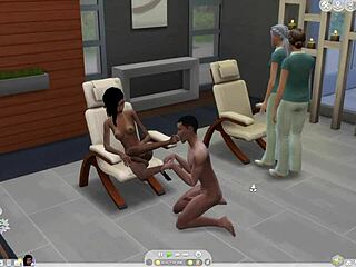 Dive into this Sims 4 shemale sex compilation with futanari. 😈