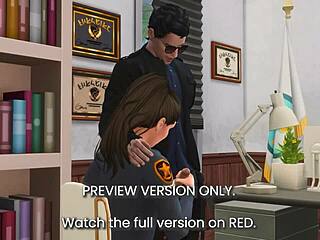 omg, 3d hentai preview of 99 brooklyn... so rough!