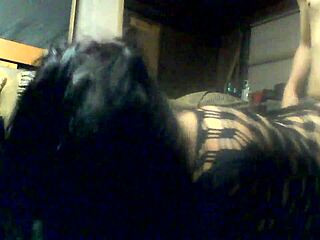 Bold doggystyle pounding of young chubby navajo tiff's big natural tits and fat ass