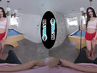 Wetvr Pool Table Tease Fuck VR Porn with April Valentino 😍