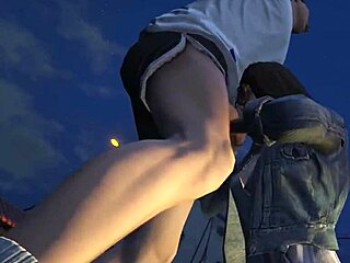 GTA 5 Online Character Hires Hooker Service