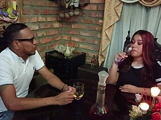 Closing a business deal with my partner in an unexpected way.