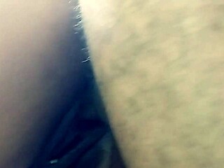 Can you believe it? Paty Angel's husband cums inside and licks her clean!