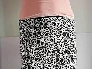 misr4, the sissy, wears an anal plug for a wild session, exploring deep desires in pantyhose late at night