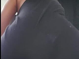 Brazilian teen shakes delicious ass in slow motion dance