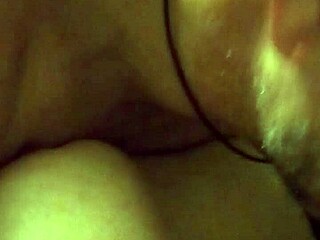 My girlfriend gets smashed in the garage, homemade style.