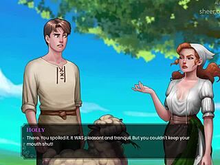 Wal 7: Boris's Cock Gets Harder After Myrtle Shows Her Big Boobs In Sexy Lingerie