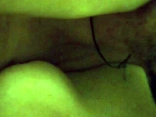 My girlfriend gets smashed in the garage, homemade style.