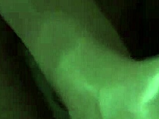 Girlfriend Gives Foot Job With Cumshot