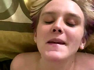 Amateur Blonde Whore Jenn Takes Big Cock Cumshot All Over