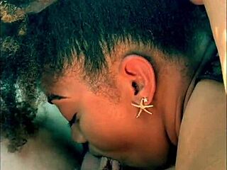 A black man and his white wife have fun during a car stop