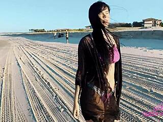 Me and Cassi grabbed a naughty boy at the beach for a wild suck session! 😈