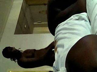 chocolate backshots featuring ebony bbw with big ass in casual setting